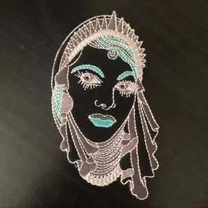 Gypsy Woman Embroidered Patch